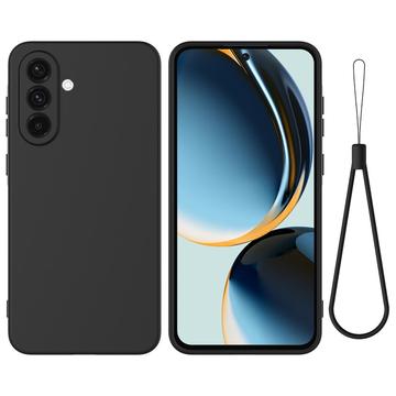 Samsung Galaxy A36 Flydende silikone cover med håndrem