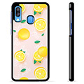 Samsung Galaxy A40 Beskyttende Cover - Citron Mønster