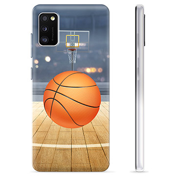 Samsung Galaxy A41 TPU Cover - Basketball