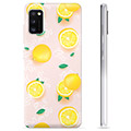 Samsung Galaxy A41 TPU Cover - Citron Mønster