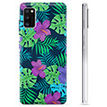 Samsung Galaxy A41 TPU Cover - Tropiske Blomster