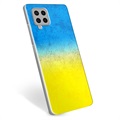 Samsung Galaxy A42 5G TPU Cover Ukrainsk Flag - Tofarvet