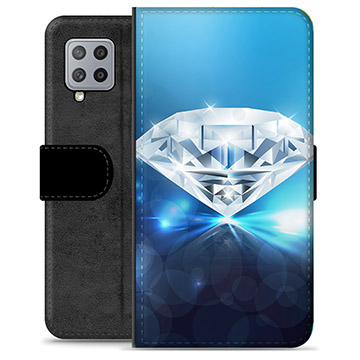 Samsung Galaxy A42 5G Premium Flip Cover med Pung - Diamant
