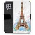 Samsung Galaxy A42 5G Premium Flip Cover med Pung - Paris