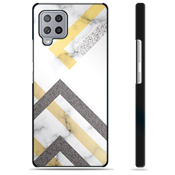 Samsung Galaxy A42 5G Beskyttende Cover - Abstrakt Marmor