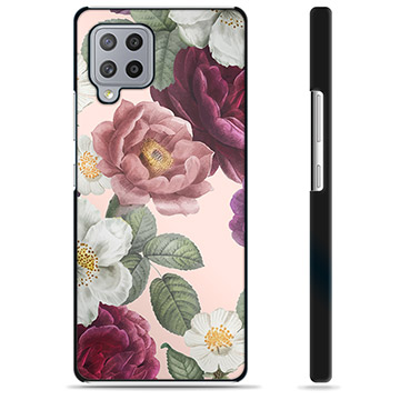 Samsung Galaxy A42 5G Beskyttende Cover - Romantiske Blomster