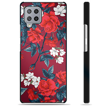 Samsung Galaxy A42 5G Beskyttende Cover - Vintage Blomster