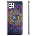 Samsung Galaxy A42 5G TPU Cover - Farverig Mandala