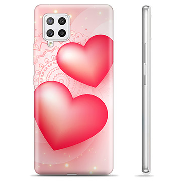 Samsung Galaxy A42 5G TPU Cover - Kærlighed