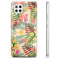 Samsung Galaxy A42 5G TPU Cover - Lyserøde Blomster