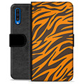 Samsung Galaxy A50 Premium Flip Cover med Pung - Tiger