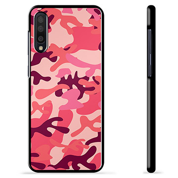 Samsung Galaxy A50 Beskyttende Cover - Pink Camouflage