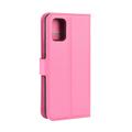 Samsung Galaxy A51 5G Pung Cover med Magnetisk Lukning - Rose