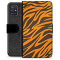 Samsung Galaxy A51 Premium Flip Cover med Pung - Tiger