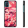 Samsung Galaxy A51 Beskyttende Cover - Pink Camouflage