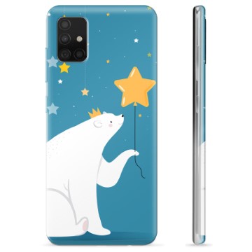 Samsung Galaxy A51 TPU Cover - Isbjørn