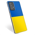 Samsung Galaxy A52 5G, Galaxy A52s TPU Cover Ukrainsk Flag - Gul og lyseblå