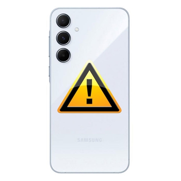 Samsung Galaxy A55 Bag Cover Reparation - Iceblue