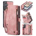 Samsung Galaxy A55 Caseme 008 2-i-1 Multifunktionel Pung - Pink