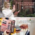 Samsung Galaxy A55 Caseme 008 2-i-1 Multifunktionel Pung - Pink