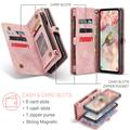 Samsung Galaxy A55 Caseme 008 2-i-1 Multifunktionel Pung - Pink