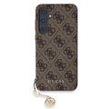 Samsung Galaxy A55 Guess 4G Charms Collection Hybrid Cover - Brun