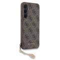 Samsung Galaxy A55 Guess 4G Charms Collection Hybrid Cover - Brun