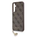 Samsung Galaxy A55 Guess 4G Charms Collection Hybrid Cover - Brun