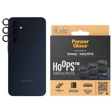 Samsung Galaxy A55 PanzerGlass Hoops Kameralinsebeskytter - Sort