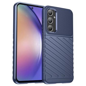 Samsung Galaxy A55 Thunder Series TPU Cover - Blå