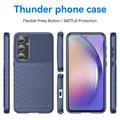 Samsung Galaxy A55 Thunder Series TPU Cover - Blå