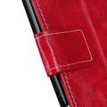 Samsung Galaxy A55 Pung Taske med Magnetisk Lukning - Rød