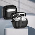 Samsung Galaxy Buds3/Buds3 Pro Tech-Protect Slim Hook Etui - Sort