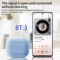 Samsung Galaxy Buds3/Buds3 Pro Silikone Cover med Karabinhage - Sort