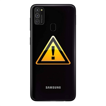 Samsung Galaxy M21 Bag Cover Reparation - Sort