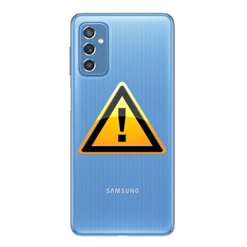 Samsung Galaxy M52 5G Bag Cover Reparation - Blå