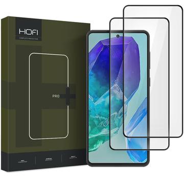 Samsung Galaxy M55/F55/C55 Hofi Premium Pro+ Skærmbeskyttelse Hærdet Glas - 2 Stk. - Sort Kant