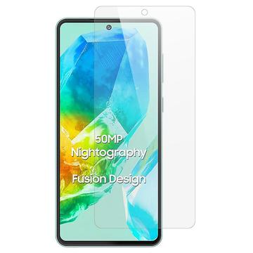 Samsung Galaxy M55s Skærmbeskyttelse Hærdet Glas - Case Friendly - Gennemsigtig