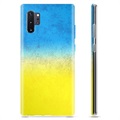 Samsung Galaxy Note10+ TPU Cover Ukrainsk Flag - Tofarvet