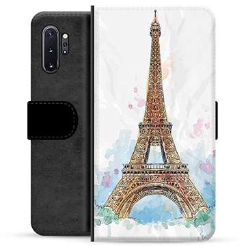 Samsung Galaxy Note10+ Premium Flip Cover med Pung - Paris
