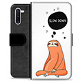 Samsung Galaxy Note10 Premium Flip Cover med Pung - Slow Down