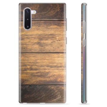 Samsung Galaxy Note10 TPU Cover - Træ