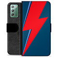 Samsung Galaxy Note20 Premium Flip Cover med Pung - Lyn