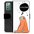 Samsung Galaxy Note20 Premium Flip Cover med Pung - Slow Down