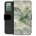 Samsung Galaxy Note20 Premium Flip Cover med Pung - Tropic