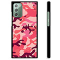 Samsung Galaxy Note20 Beskyttende Cover - Pink Camouflage