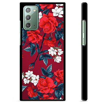 Samsung Galaxy Note20 Beskyttende Cover - Vintage Blomster