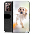 Samsung Galaxy Note20 Ultra Premium Flip Cover med Pung - Hund