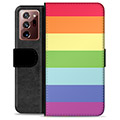 Samsung Galaxy Note20 Ultra Premium Flip Cover med Pung - Pride