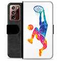 Samsung Galaxy Note20 Ultra Premium Flip Cover med Pung - Slam Dunk